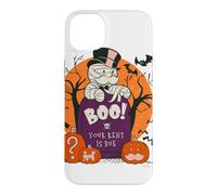 Carcasa para iPhone 14 Plus Monopoly Boo Your Rent is Due Halloween
