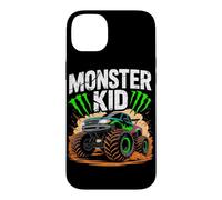 Carcasa para iPhone 14 Plus Monster Truck Sister Family Crew Niñas Cumpleaños a Juego