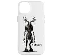 Carcasa para iPhone 14 Plus Monstruo Wendigo, Skinwalker, críptido, Malvado Monstruo de Terror