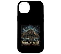 Carcasa para iPhone 14 Plus Mont Saint Michel France Gothic Vibes Vintage Inspired