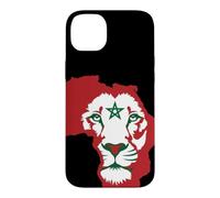 Carcasa para iPhone 14 Plus Morocco Flag Lion of Africa Proud Moroccan Football Game
