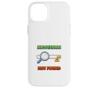 Carcasa para iPhone 14 Plus Motivación No Encontrada Gracioso Error Humor
