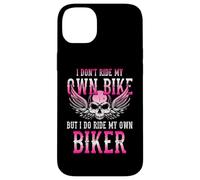 Carcasa para iPhone 14 Plus Motocicleta I Dont Ride My Own Bike But I Ride My Own Biker