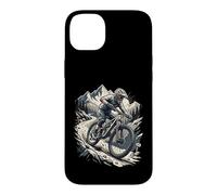 Carcasa para iPhone 14 Plus Mountain Bike Rocks Trail Montañas Ciclismo