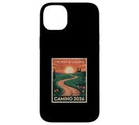 Carcasa para iPhone 14 Plus Mujeres The Way Is Calling Camino 2026 Vintage Landscape