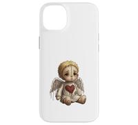 Carcasa para iPhone 14 Plus Muñeca Ángel Roto con Corazón
