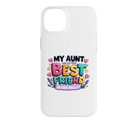 Carcasa para iPhone 14 Plus My Aunt has my New Best Friend in Her Belly Funny Cousin