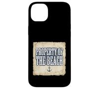 Carcasa para iPhone 14 Plus My Heart Belongs to The Ocean Anchor Graphic