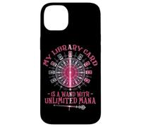 Carcasa para iPhone 14 Plus MY Library Card IS A Wand with Unlimited Mana