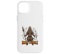 Carcasa para iPhone 14 Plus Nacido para gobernar el Antiguo Rey Egipcio diseño de Poder