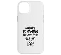 Carcasa para iPhone 14 Plus ¡Nadie Viene a salvarte! ¡Levántate! (Declaración del Luchador)