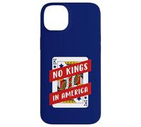 Carcasa para iPhone 14 Plus Naipes No Kings In America Pro-Democracy Patriotic