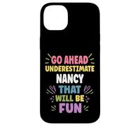 Carcasa para iPhone 14 Plus Nancy Personalized Women's Gift Custom Nancy