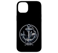 Carcasa para iPhone 14 Plus Nautical Anchor Crab Lighthouse Ocean Design