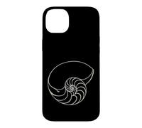 Carcasa para iPhone 14 Plus Nautilus Shell Fibonacci Spiral Math Art