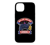 Carcasa para iPhone 14 Plus New Boys Age Who Cumple 8 años, Divertido Jugador de 8 años