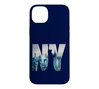 Carcasa para iPhone 14 Plus New York City Statue of Liberty NY Photo Silhouette