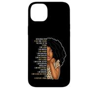 Carcasa para iPhone 14 Plus Niños Black Pride Girls Soy Black Girl Magic Leopard Cheetah