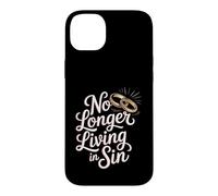 Carcasa para iPhone 14 Plus No Longer Living In Sin Matrimonio, Boda, Pareja -