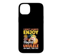 Carcasa para iPhone 14 Plus No Siempre Disfruto Tocando Ukelele Oh Espera Sí Lo Hago