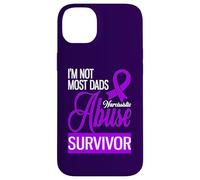 Carcasa para iPhone 14 Plus No Soy la mayoría de los papás Soy un sobreviviente de abuso narcisista