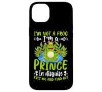 Carcasa para iPhone 14 Plus No Soy una Rana, Soy un príncipe Disfrazado Bésame y descúbrelo