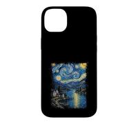 Carcasa para iPhone 14 Plus Noche Estrellada Lake District Reino Unido