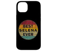 Carcasa para iPhone 14 Plus Nombre Personalizado Selena I Love Selena Retro Vintage Style