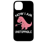 Carcasa para iPhone 14 Plus Now I'm Unstoppable - Funny T-Rex Dinosaur