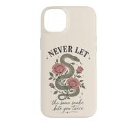 Carcasa para iPhone 14 Plus Nunca Dejes Que la Misma Serpiente te muerda Dos Veces Serpent Rose