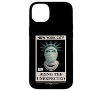 Carcasa para iPhone 14 Plus NYC Statue of Liberty with Fur Mask Bring The Unexpected