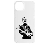 Carcasa para iPhone 14 Plus Obama Rock Guitar Demócrata Barack Obama Presidente Estadounidense