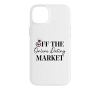 Carcasa para iPhone 14 Plus Off The Online Dating Market Bridal Shower Bride Newlywed