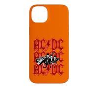 Carcasa para iPhone 14 Plus Oficial AC/DC Angus and Brian Red Lightning Logo Rock Band