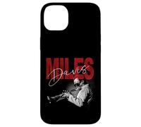 Carcasa para iPhone 14 Plus Oficial Miles Davis Distressed Photo Jazz Legend