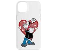 Carcasa para iPhone 14 Plus Oh Popeye The Sailor Man Olive OYL Love Día de San Valentín