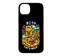 Carcasa para iPhone 14 Plus Okinawa japonés Shisa Beach Path Kawaii Kanji Souvenir
