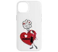 Carcasa para iPhone 14 Plus Olive OYL I Love Heart Popeye Día de San Valentín Retro Comic