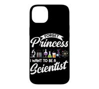 Carcasa para iPhone 14 Plus Olvídate de la Princesa Quiero ser científico Física Chicas