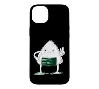 Carcasa para iPhone 14 Plus Onigiri Muestra el Signo de la Paz