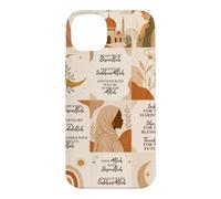 Carcasa para iPhone 14 Plus Oraciones Inspiradoras del Islam Hijab Mujeres Musulmanas islámicas