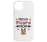 Carcasa para iPhone 14 Plus Orgullosa Madre De Picard, Perro Pastor Picardo