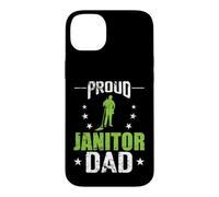 Carcasa para iPhone 14 Plus Orgulloso Conserje papá Limpiador custodio