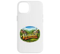 Carcasa para iPhone 14 Plus Paisaje del Valle histórico de Virginia