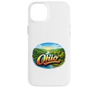 Carcasa para iPhone 14 Plus Paisaje escénico del Valle del río de Ohio