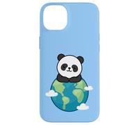 Carcasa para iPhone 14 Plus Panda Madre Tierra Día Divertido para Amante del Planeta Ambiente