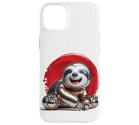 Carcasa para iPhone 14 Plus Panda Oso Asia China riendo Globo Kitsch Art Manga