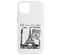Carcasa para iPhone 14 Plus Paris with Love from Paris France French Postcard