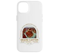 Carcasa para iPhone 14 Plus Parque Nacional del Gran Cañón Arizona USA Rutas de Senderismo Retro