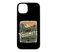 Carcasa para iPhone 14 Plus Parque Nacional Yosemite California USA Vintage Travel Design